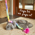 Load image into Gallery viewer, Fluffy Rainbow Tail