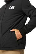 Load image into Gallery viewer, Cat Workwear -Tech Hybrid Jacket - Black