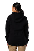 Load image into Gallery viewer, Cat Workwear -Womens Trademark Banner Hoodie - Black