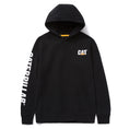Load image into Gallery viewer, Cat Workwear -Womens Trademark Banner Hoodie - Black