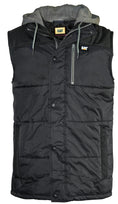 Load image into Gallery viewer, Cat Workwear - Hooded Work Vest - Black