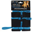 Load image into Gallery viewer, Scream REFLECTIVE ADJ. NYLON CAT/PUPPY 1cm HARNESS w/LEASH