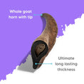 Load image into Gallery viewer, Pet Project - Natural Goat Horn