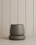 Load image into Gallery viewer, Small Cloud Planter - Forest Green