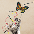 Load image into Gallery viewer, Kong Cat teaser butterfly
