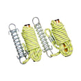 Load image into Gallery viewer, PolyTuf Guy Rope - Glow & Reflective W/Runner & Trace Spring 6mm x 3m 2Pk