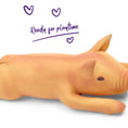 Load image into Gallery viewer, Silly Pig Squeaky Dog Toy