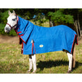 Load image into Gallery viewer, Horsemaster Ripstop Canvas Combo w/Blanket Lining- Blue/Red