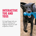 Load image into Gallery viewer, KONG Comet Wubba interactive tug and toss
