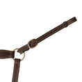 Load image into Gallery viewer, Flinders - Edge Sewn Stockman's Breastplate - buckle and ring detail