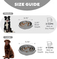 Load image into Gallery viewer, Outward Hound - Fun Feeder Slo Bowl - size guide