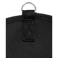 Load image into Gallery viewer, Fort Worth - Slow Feed Hay Bag Black - top D-ring detail