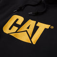 Load image into Gallery viewer, Cat Workwear - Trademark Hooded Sweatshirt - Black