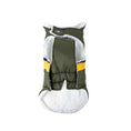 Load image into Gallery viewer, Huskimo Lightning Bolt Dog Coat - Olive