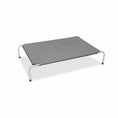 Load image into Gallery viewer, Superior - Canvas/Twill Raised Dog Bed - Mid Grey