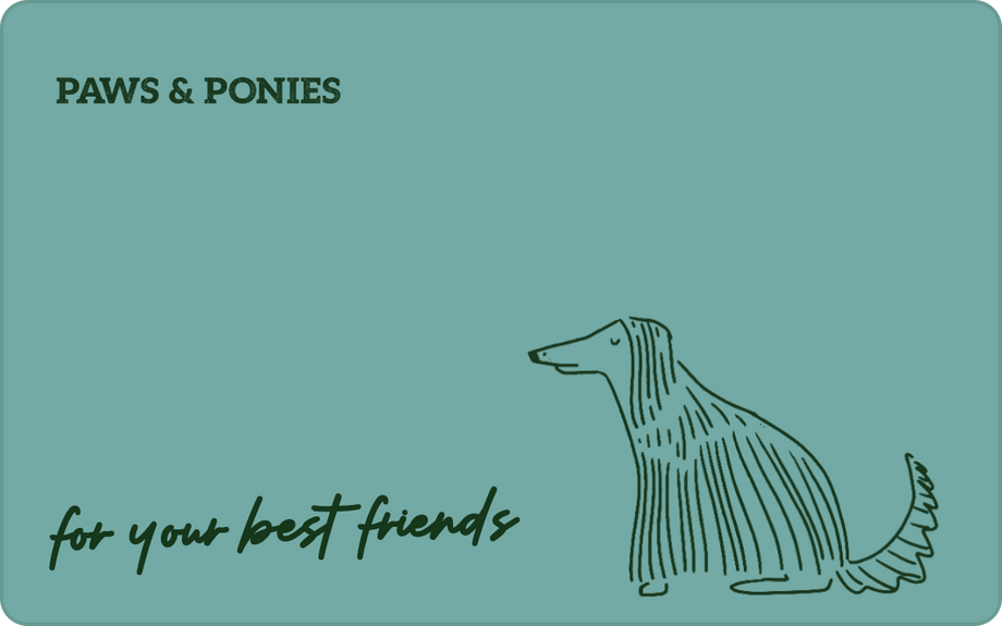 Paws & Ponies digital gift card