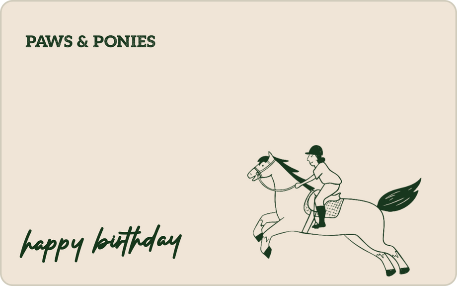 Birthday · Horse