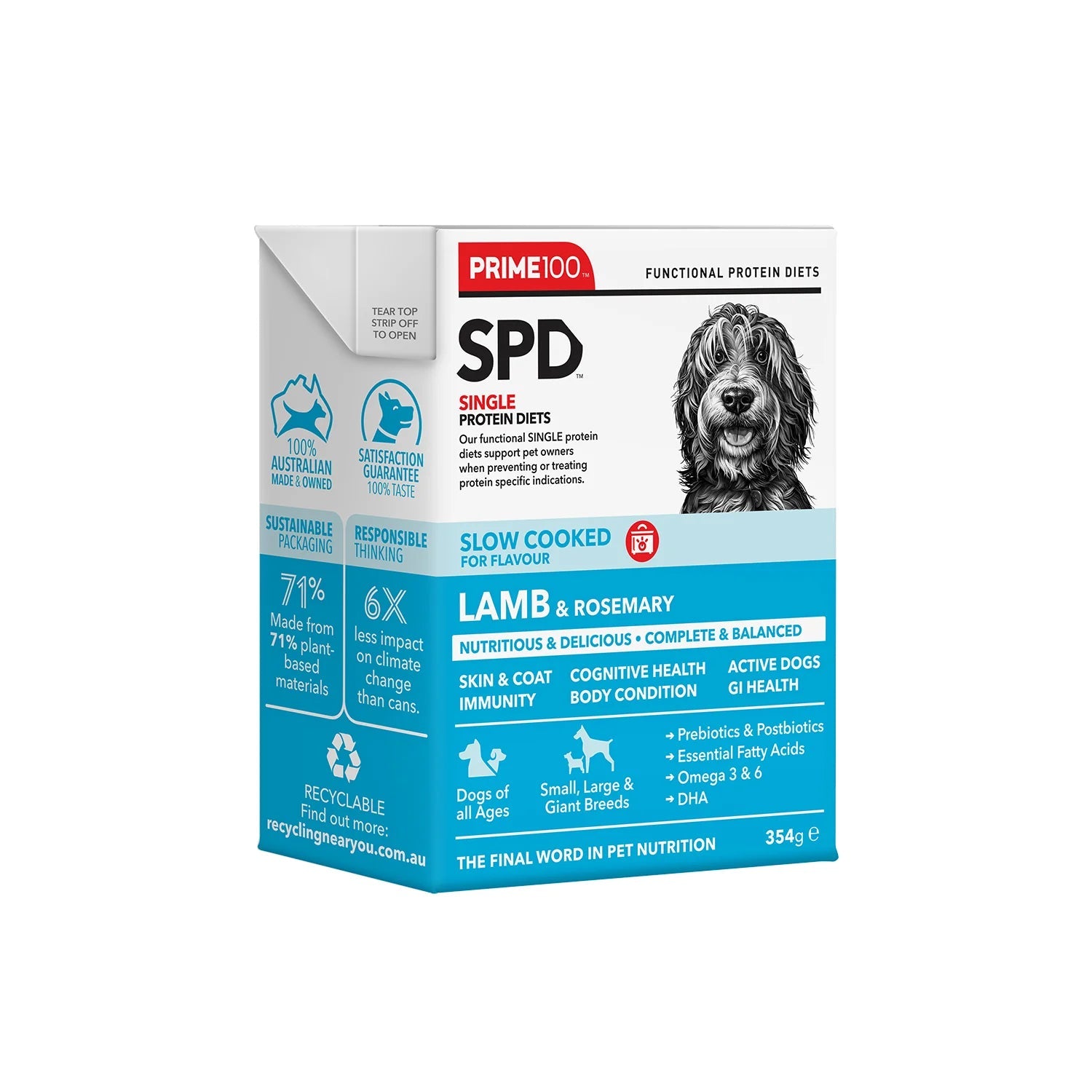 Prime100 - SPD™ Slow Cooked Lamb & Rosemary