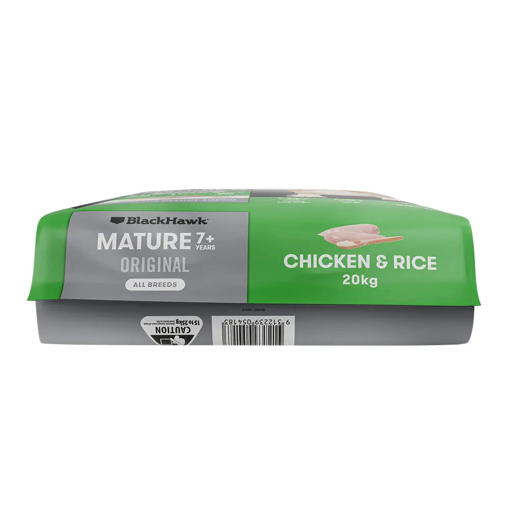 Black Hawk Chicken And Rice Mature Dog Food