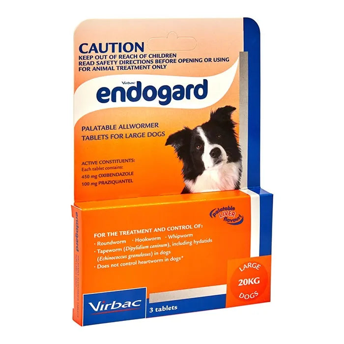 Endogard - Large Dog Wormer 3pk