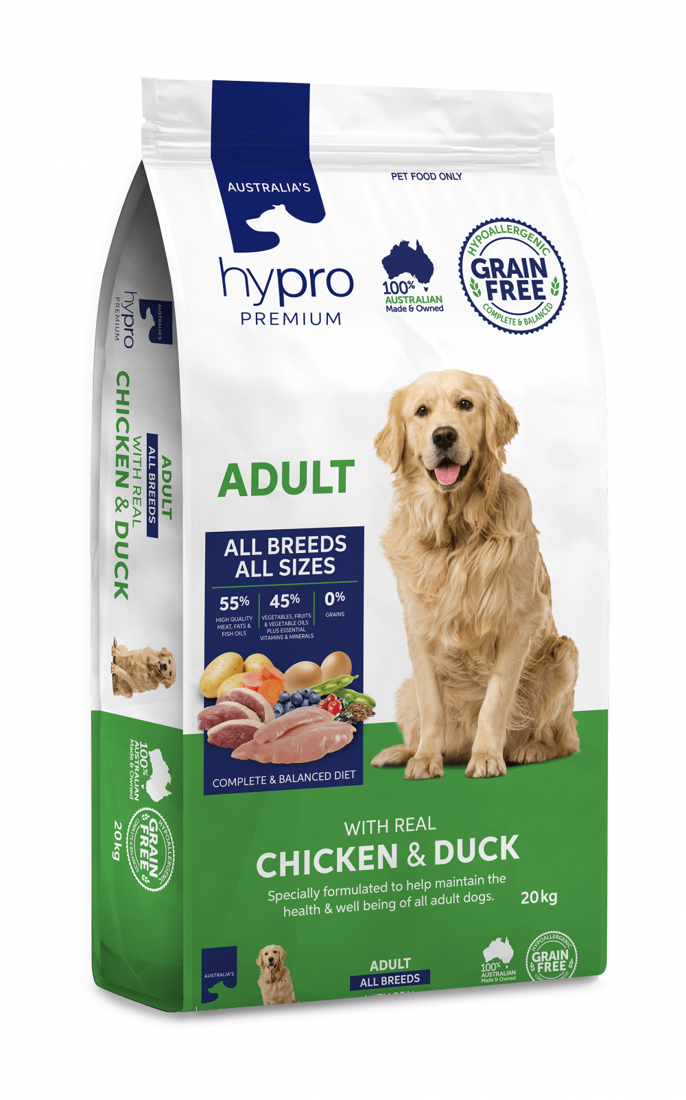 Hypro - Grain Free Chicken & Duck – Adult Dog