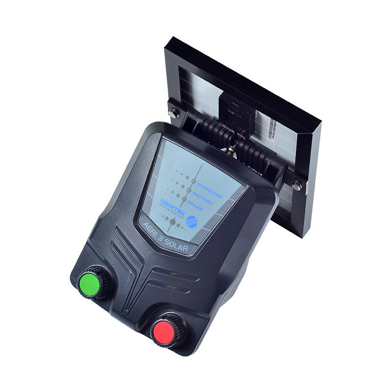 NEMTEK - Agri Solar 3km Energizer with built-in Lithium Battery