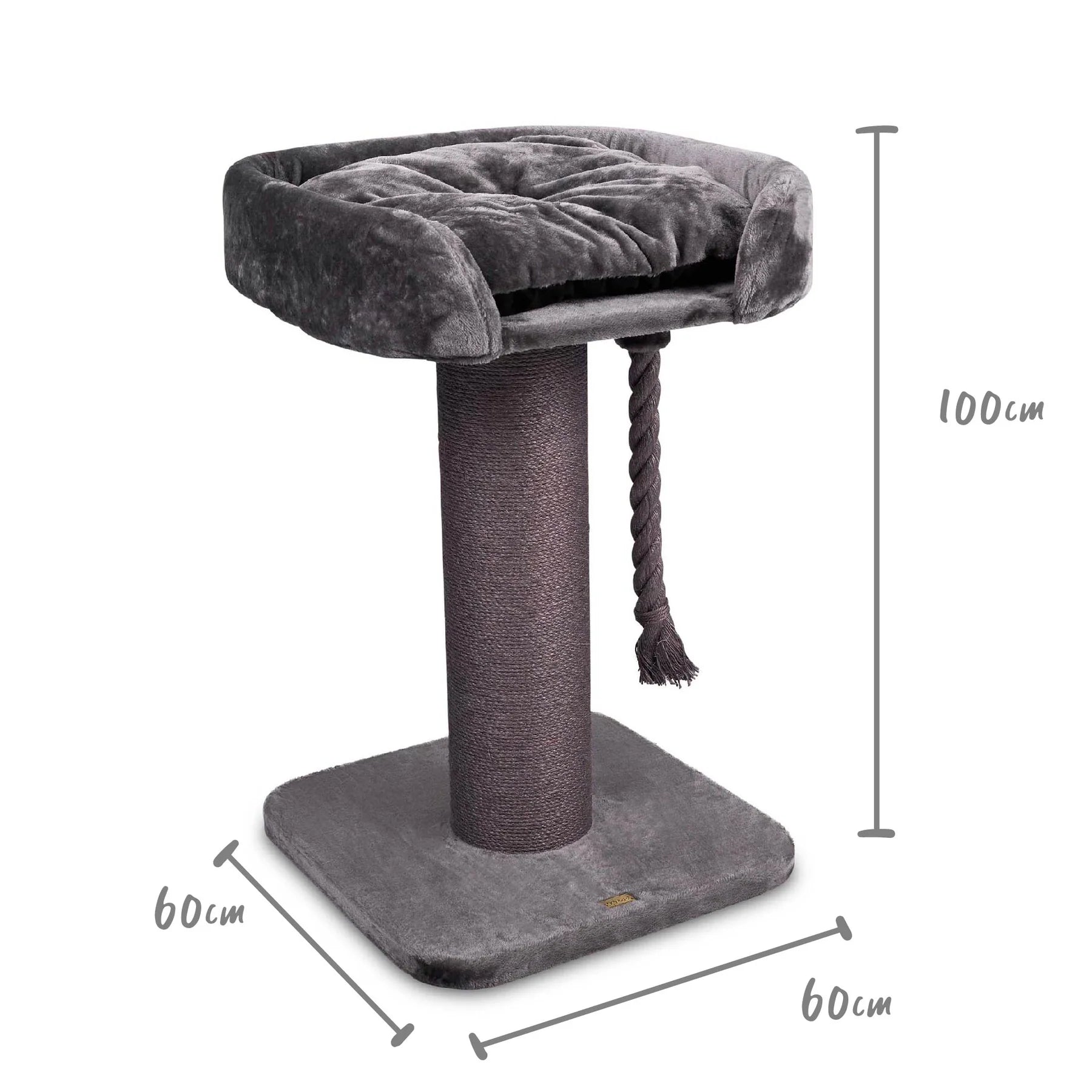 High Bed Cat Scratch Post