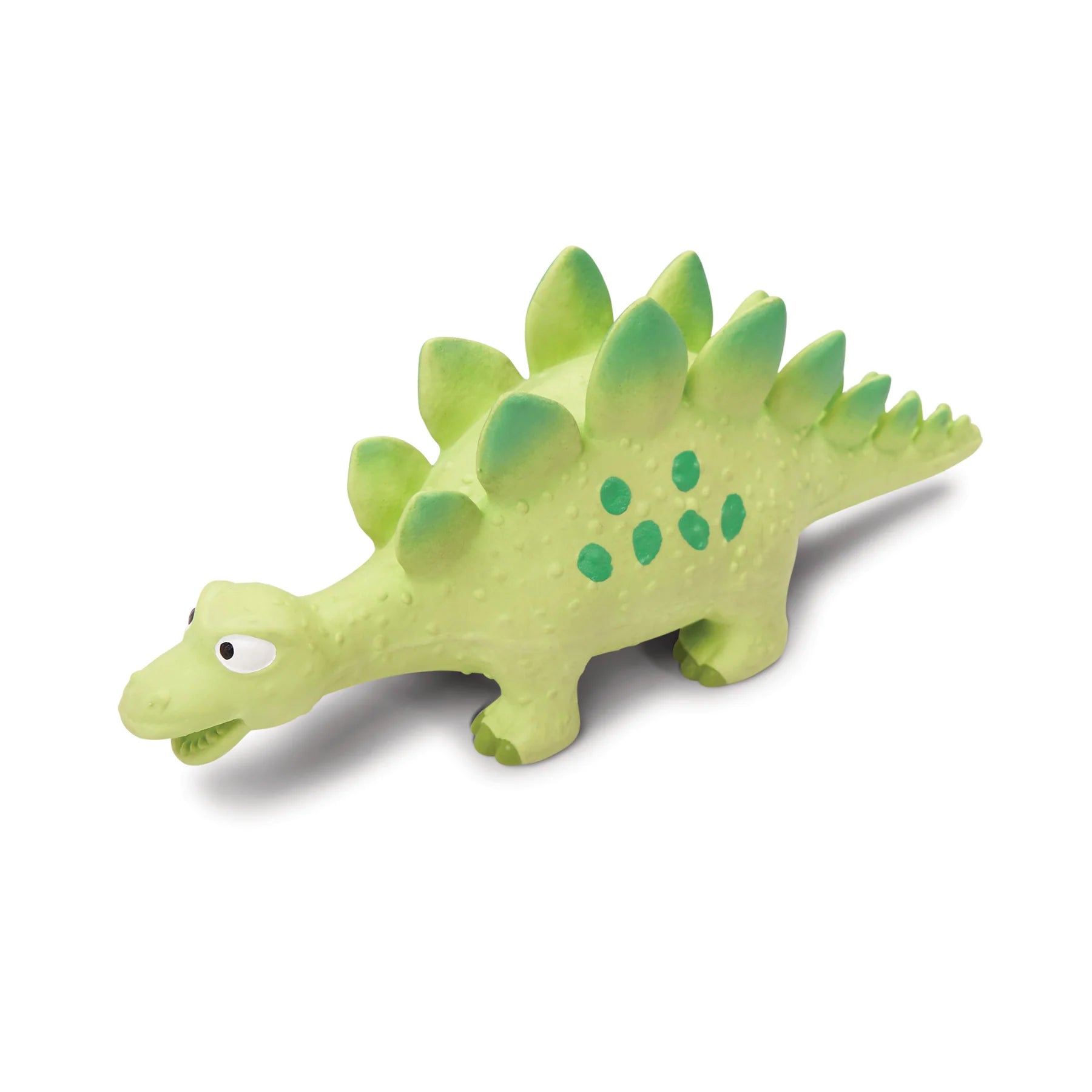 Squeaky Stegosaurus Dog Toy