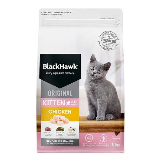 Black Hawk Chicken Kitten Food