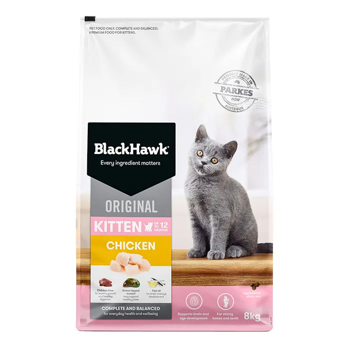 Black Hawk Chicken Kitten Food