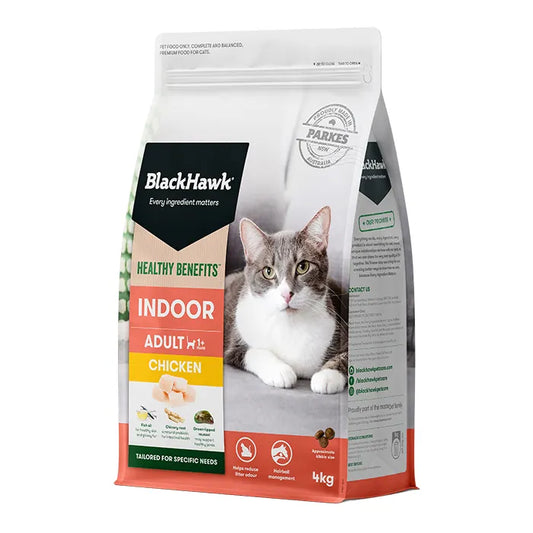 Black Hawk Indoor Healthy Benefits Adult Cat Food