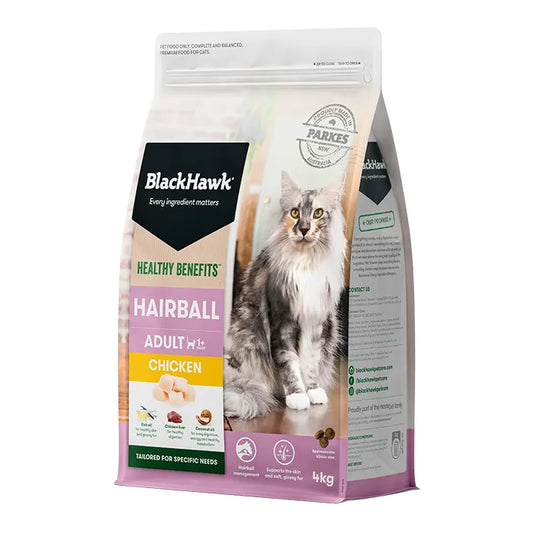 Black Hawk Hairball Healthy Benefits Adult Cat Food