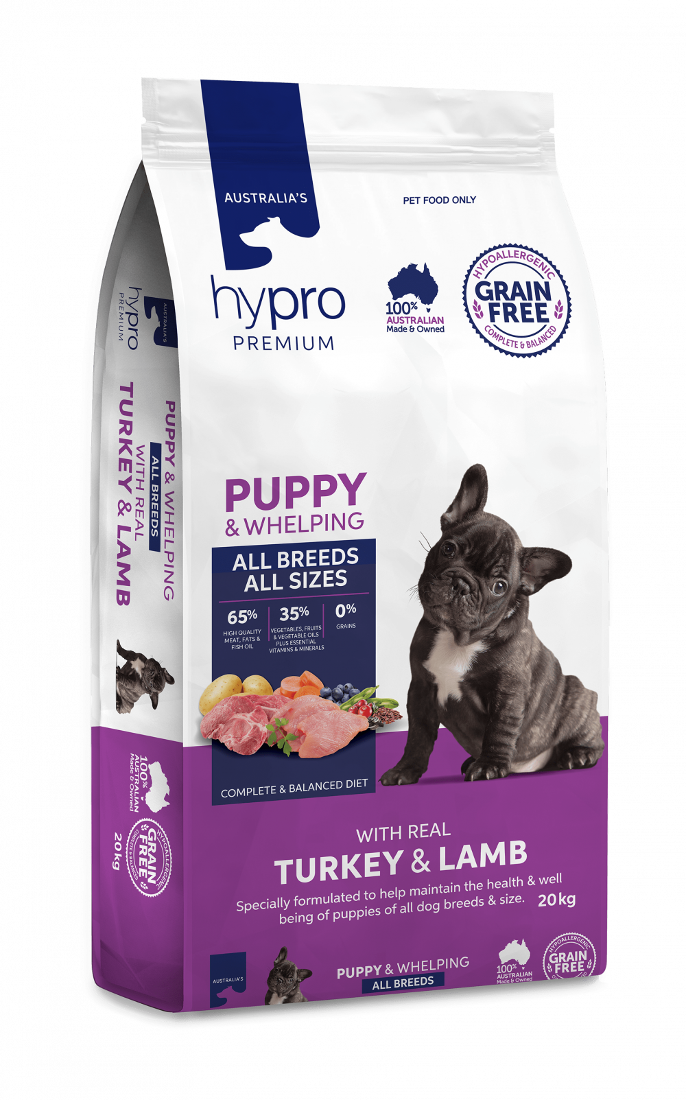 Hypro - Grain Free Turkey & Lamb – Puppy