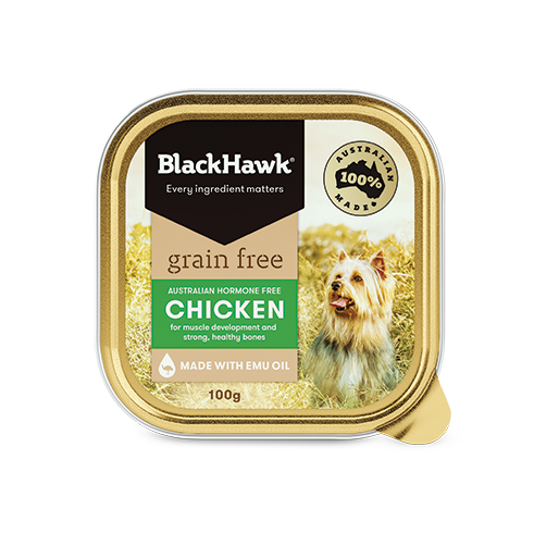 Black Hawk - Grain Free Wet Dog Food Tray Chicken