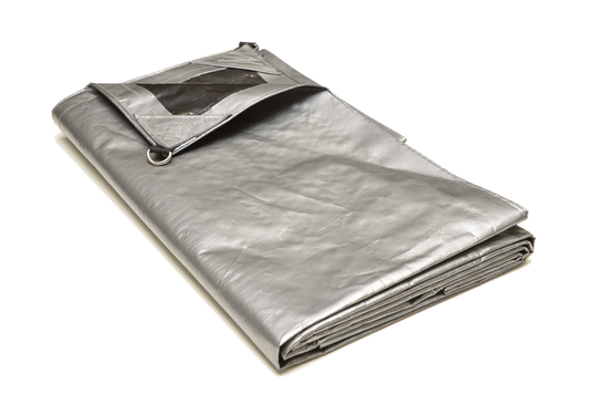 PolyTuf Ultra Heavy Duty D-Ring Tarp 1.8m X 2.4m (6' X 8')
