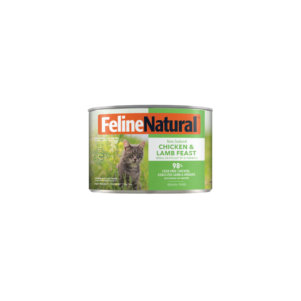 Feline Natural - Chicken & Lamb Feast Canned Cat Food