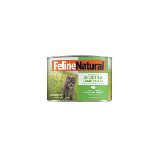 Feline Natural - Chicken & Lamb Feast Canned Cat Food