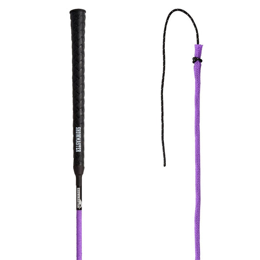 Showmaster Two Piece Lunge Whip - 160cm Purple