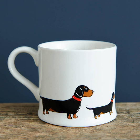 Mischievous Mutts Dog Mug - Dachshund / Sausage Dog