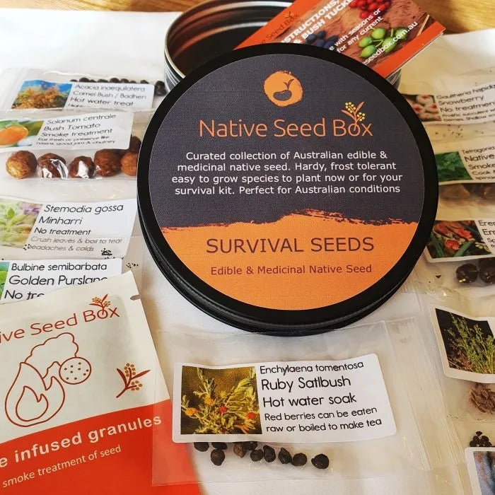 Survival Seeds Tin