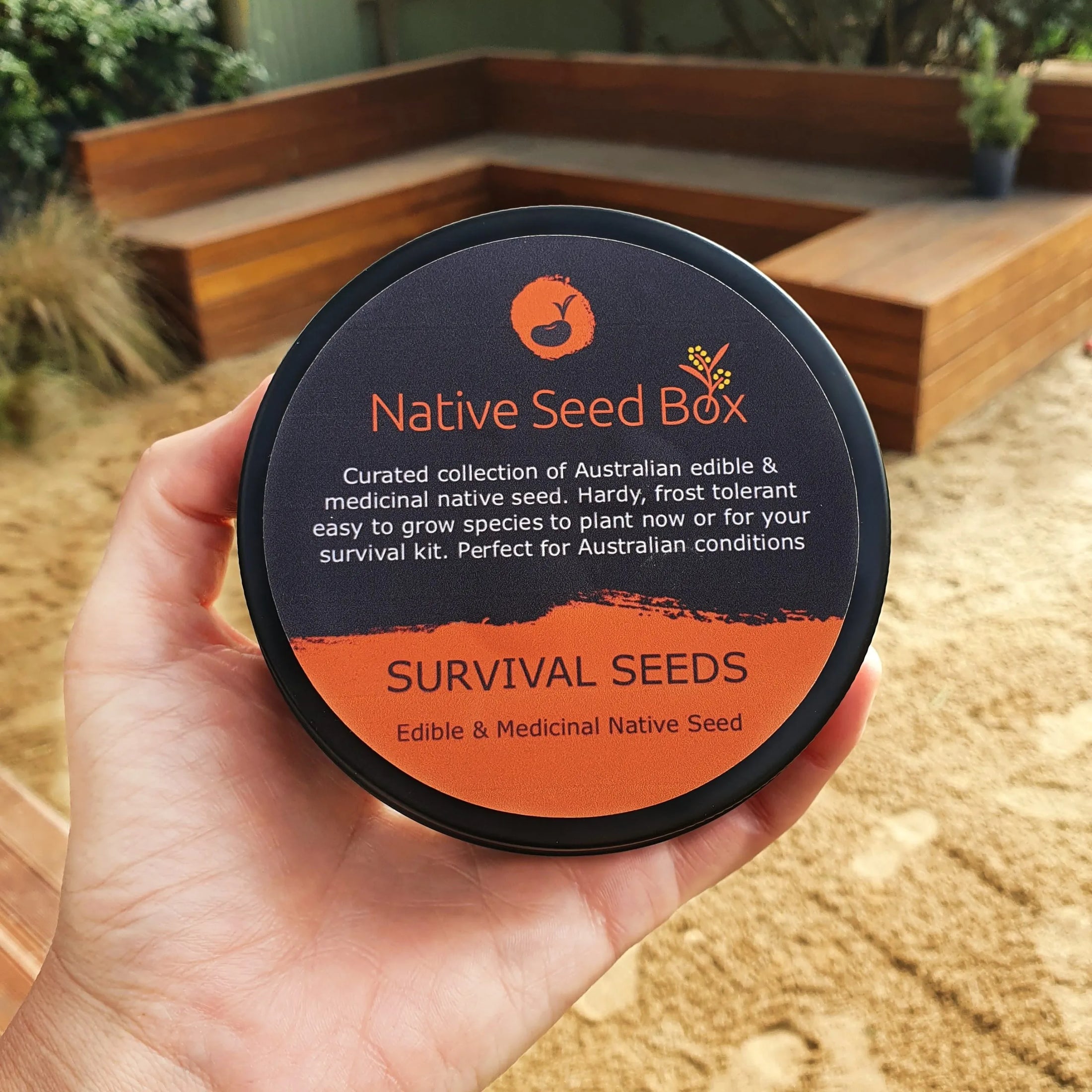 Survival Seeds Tin