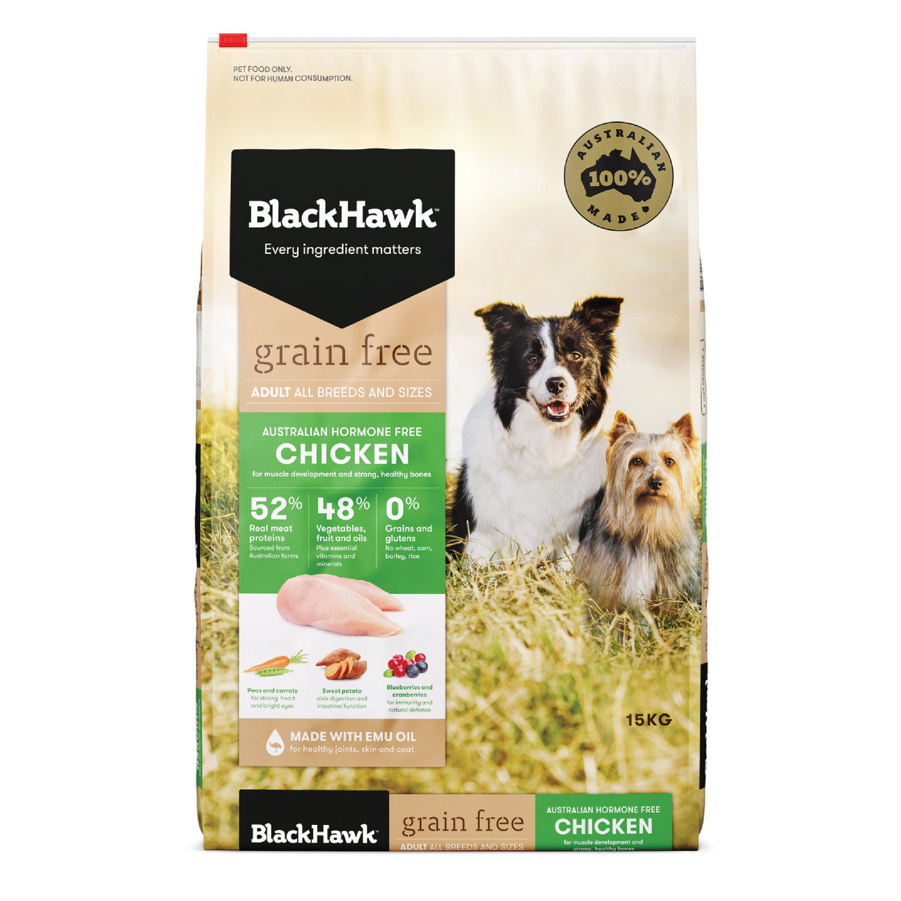Black Hawk Chicken Grain Free Adult Dog Food