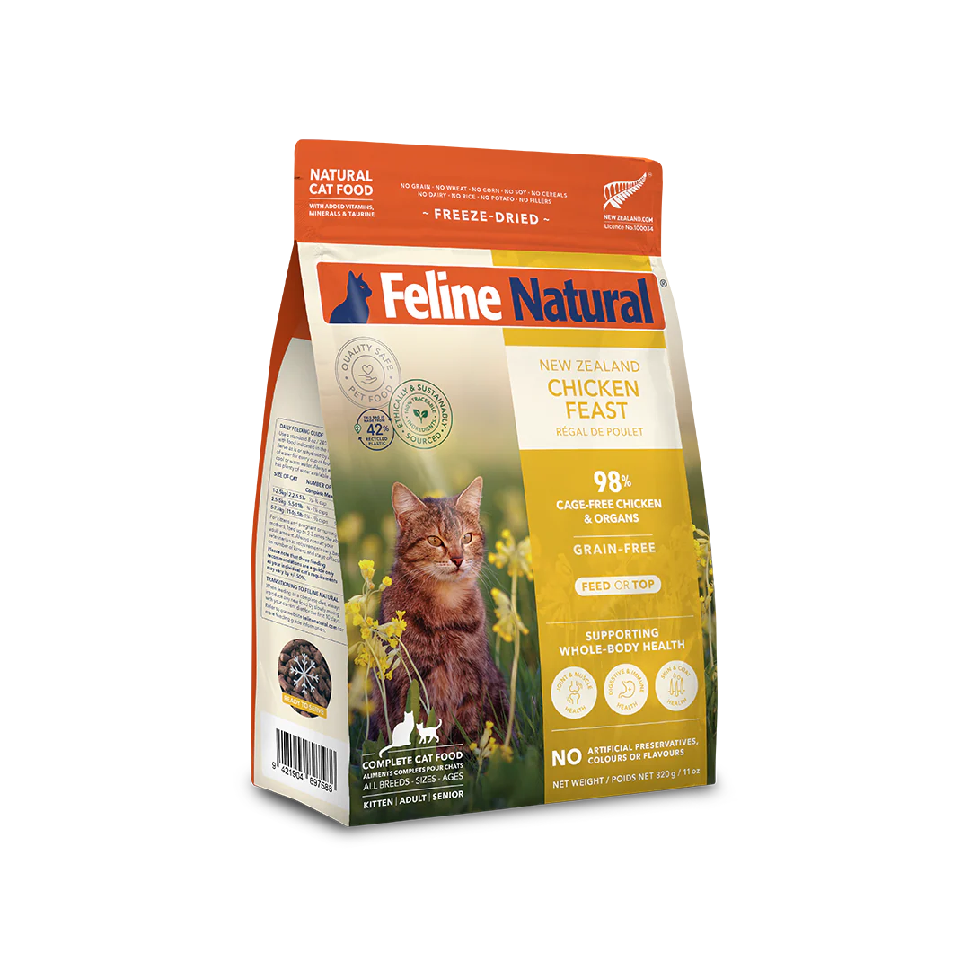Feline Natural - Chicken Feast Freeze-Dried Cat Food