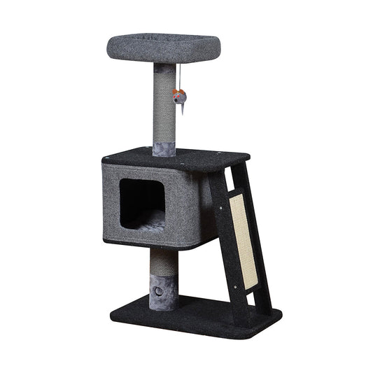 Cattitude Cat Scratch Post - Playground w/ Ramp