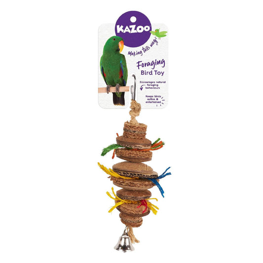 Kazoo Beak Play Foraging Bird Toy Stack - Small