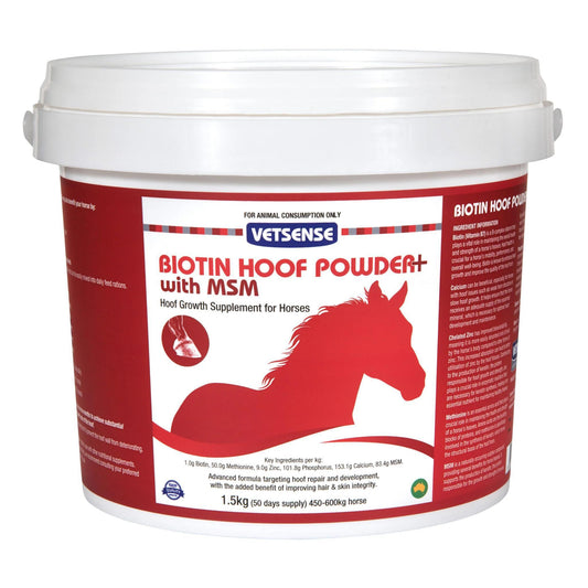 Vetsense Biotin Hoof Powder with MSM