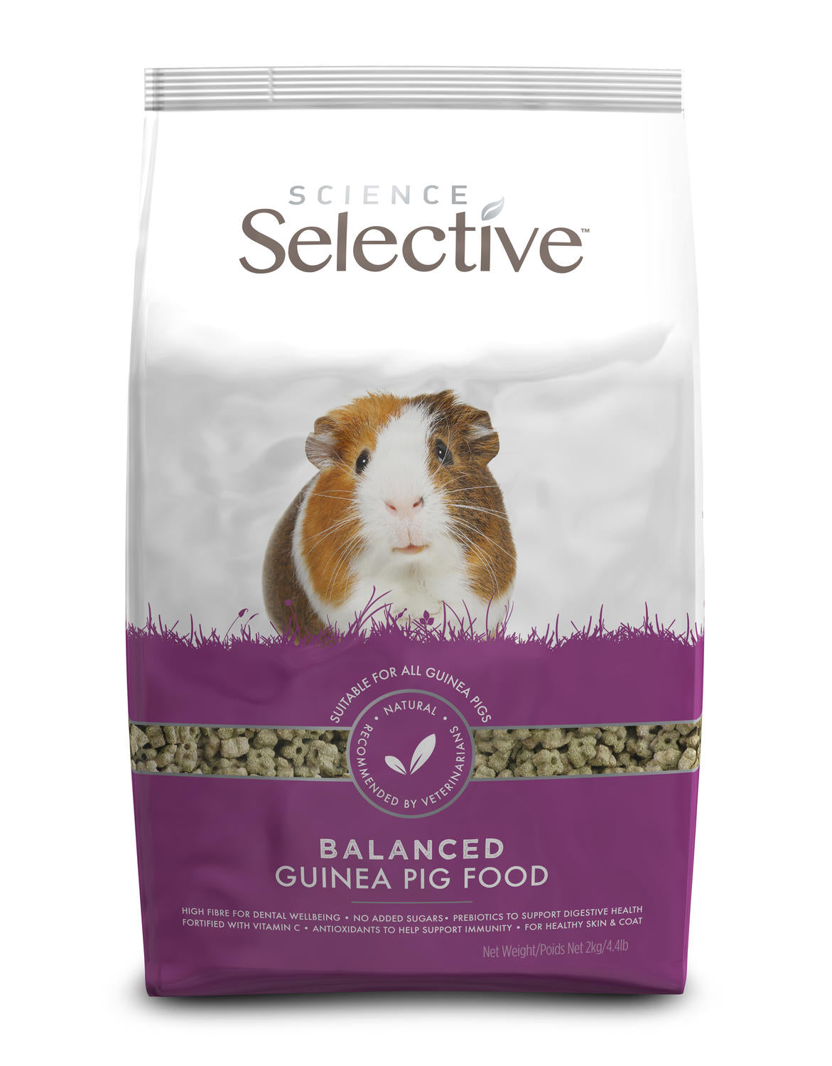 Science Selective - Balanced Guinea Pig Food 2kg