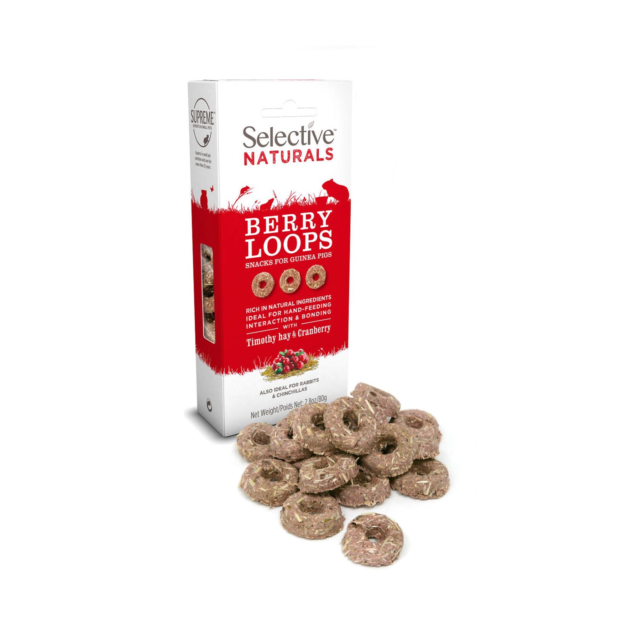 Selective Naturals Berry Loops - Timothy Hay and Cranberry