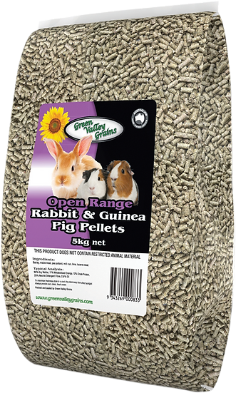 Green Valley Grains - Rabbit and Guinea Pig Pellet 5kg