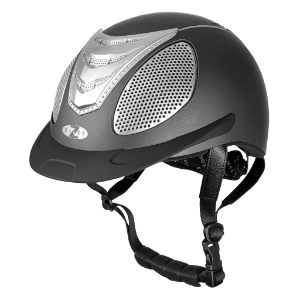 Oscar Shield Riding Helmet Black